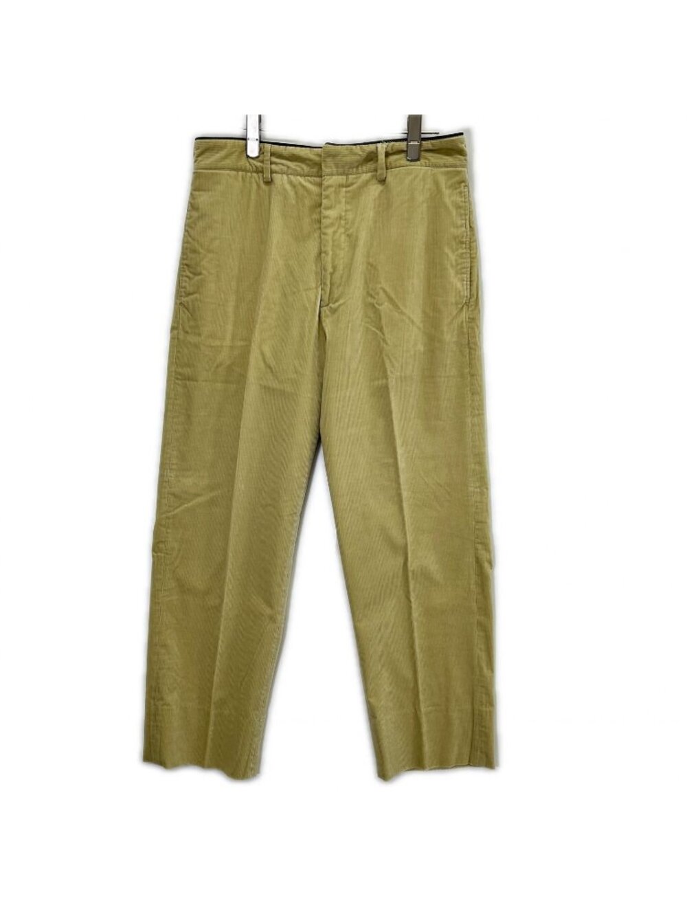 Hermes Beige Cotton Blend Corduroy Pants 50